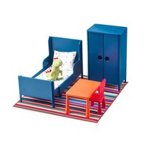 IKEA 이케아 HUSET 후세트 인형가구 침실가구 70292260 인형놀이 미니어처