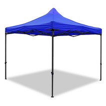 모르포 캐노피 천막 야외 옥상 루프탑 포장마차 모기장 캠핑 동계 하계 텐트 그늘막, 캐노피플러스텐트, 플러스 3x3-블루