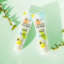 천연비누 메이썸 에코솝 휴대용 캠핑용 올인원 폼클렌징 겔타입 60ml