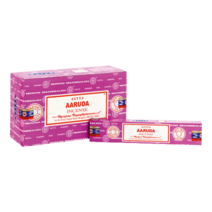 사티아 나그참파 인센스 스틱 12팩 세트 향 인텐스 인센트, 43.아루다