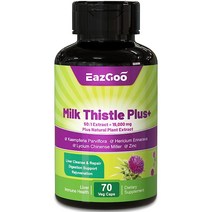 EAZGOO Milk Thistle Extract 380 mg 80% Silymarin