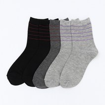 BYC 여성 캐주얼 패션 중목 양말 5족 W1640