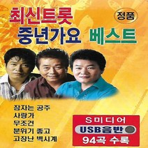USB 음악 최신 트롯 중년가요 베스트 94곡