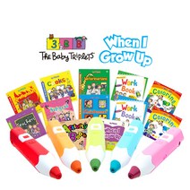 레인보우세이펜(32G)+세쌍둥이(WhenI grow up) / 세이펜호환책 세이펜영어책, 레인보우(블루)