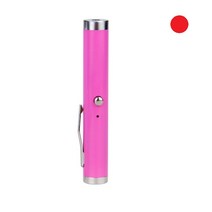 2021 USB 충전식 532nm 녹색 전술 사냥 레이저 펜 강력한 포인터 발표자 원격 보어 시야 손전등, 레드 라이트 핑크