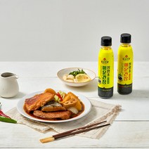 몽고 청양초 매운간장 330g 사은품 3종 증정 (캠핑용 간장+큐티 선인장 냉장고 메모자석 6P세트+주얼리 마스크 스트랩), 03.약간매운맛2개(1+1)