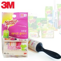 3M테이프클리너리필 85매입2롤/먼지제거/돌돌이/롤클리너/핸드클리너/먼지제거테이프, 85매2개입 (1봉지)