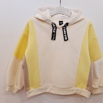 JCB 여아 기모 모자끈장식 칼라배색 후드티 JBK8Q748GI