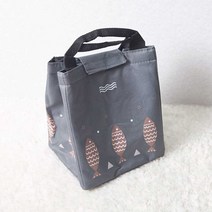 물고기 보온 보냉 가방 보냉백 보온백 딥그레이, 오네뜨 본상품선택