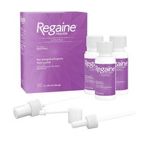 [유럽]Regaine Women's Solution Stops 유전성 탈모 3개월 공급 2% Minoxidil 포함 모발 성장 촉진, 한개옵션0