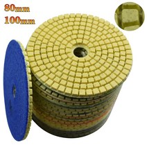 콘크리트폴리싱 80mm 100mm 다이아몬드 연마 패드 3 "4" 습식 버프 디스크 연마재 샌딩용 대리석 화강암 콘크리트 연삭 조리대 석재, 06 400_01 3 inch