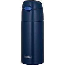 써모스 물통 진공단열 빨대 보틀 네이비 400ml FHL-401NVY, 상품명참조, 1ml