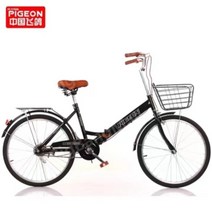 완조립 접이식자전거 20인치 22인치 24인치 7단, 6단, 베이지 공압 타이어+ 시트보드