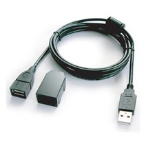 랜스타 LS-USBLOCK-1.8M Lock AM-AF 연장 USB 케이블 (USB2.0 1.8M 블랙), 1개