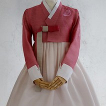 [비비한복] [한복대여] 장미레드 한복 세트