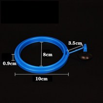 거북이 사료 반수생 파충류용품 먹이 판매물고기 먹이 반지 수족관 안전한 부동 음식 부력 서클 구피 베, 03 3