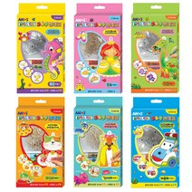 아모스 글라스 데코 미니 369 썬데코/강아지/고양이/공주/동물/공룡/자동차 만들기/6종, 혼합/공룡