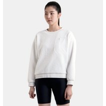 언더아머 언더아머 여성 UA 미션 크루 맨투맨 긴팔 티셔츠 1367056-112_강남점