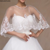 여성 볼레로 짧은 니트 봄 여성 케이프 웨딩 재킷 망토 신부 목도리 레이스 볼레로 Mariage Shrugs 여성용