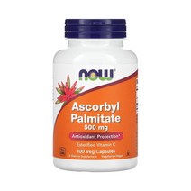 NOWFOODS Ascorbyl Palmitate 에스코빌 팔미테이트 500mg 100정, 1개, 기본