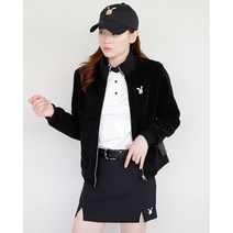 배드바니 양털 패딩 점퍼 블랙