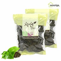 국내산 녹차 잎 500g+500g, 2개, 500g