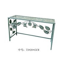 철제 다육이 진열대 화분 받침대 거치대 베란다 카페, MJ018 버터플라이 - 미디엄 올드 그린