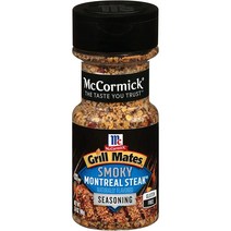McCormick 그릴 메이츠 스모키 몬트리올 스테이크 시즈닝 96.4g (6팩), 3.4 Ounce (Pack of 6), 6개