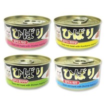히바리 씨푸드 캔 80g x 24개 (1박스), 행복한 참치+치킨