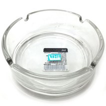 더글라스 유리재떨이, P605원형재떨이, 1개