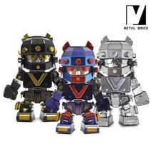 3D 메탈 퍼즐 조립 모형 슈퍼 태권브이 SD, 칼라