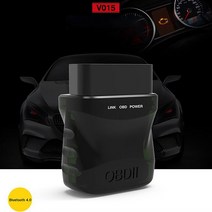 사진보정Elm327 V1.5 스캐너 블루투스 4.0 Obd 2 온보드 진단 도구 Ios 안드로이드는 오류 코드를 지우고 i, 한개옵션0