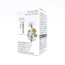 KAMEE 가벼운 민들레처럼 고함량 민들레 브로멜라인 효소 45정 2박스 1개월분, 2개