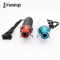 히팅건 충전식 무선 핫건 힛툴 힛건 소형열풍기 diy hot air gun power phone 수리 도구 헤어 드라이어 납땜 지원 시트 수축 플라스틱 air heat gun, 110v 우리, 검은색