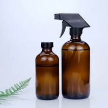 건스프레이 유리 공병 2종 [갓샵 손소독제 용기 갈색 분무기 소독제 통], 상세설명 참조, 250ml