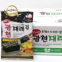 [가온애] 광천김 / 광천 재래 전장김 (36봉), x 1box