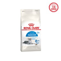 로얄캐닌 고양이사료 인도어7+ 건식 400G 노령묘, 3개