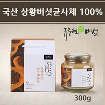 국산 상황 버섯 가루 분말 목질진흙버섯 상황버섯 균사체 추출물 뽕나무 찔레 참나무 상황버섯 펠리누스 린테우스 베타글루칸 효능 먹는법, 1병, 300g