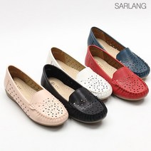 여성 베이직 드라이빙슈즈 펀칭 단화 로퍼 5cm