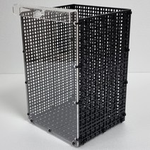 루바망 부화통 큐브형 아크릴 루바망 자연출산 폭번부화통, 10cm.12cm.20cm(H)
