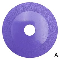전동 핸드그라인더 Glass Cutting Disc for 100 Angle Grinder Jade Crystal Bottle Ceramics Wheel DIY To, 02 B