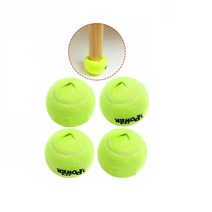 테니스 공 책상 의자 바퀴 장판 자국 고정캡 눌림 방지 커버 받침 씌우개 찍힘 방지 캡, 의자발커버 4P