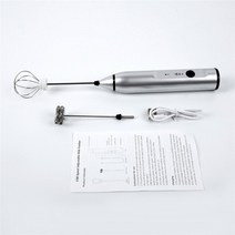 식품혼합기 식품 혼합기 거치형 교반기 밀가루 드릴 믹서 혼합기 1/16PCS 수동 우유 Frother 커피 비터 충, 02 B