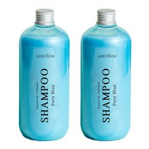 아드시온 내츄럴 오일 퍼퓸드 샴푸 퓨어 블루 500ml 1+1