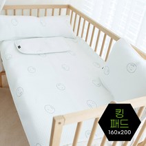[아이차유] 국내제작 듀라론 이불 냉랑이 쿨 냉감패드 냉감원단 여름 쿨매트 킹패드 (160 x 200), 냉랑_킹패드 (160 x 200)