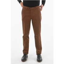 Corneliani ID 코튼 스트레치 MID-RISE MALGA CHINO PANTS 824EQ6 8820176 033