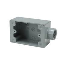 기타 주물 노출BOX 스위치 22MM 1방출(74*120), 단품, 1개