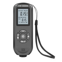 도장두께측정기 테스터 페인트 도막 도색 다이얼케이지 측정기 Hw 300s 코팅 두께 0, 협력사, 검은색 세로