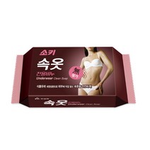 무궁화 소키 속옷전용 빨래비누 세탁비누, 150g, 2개