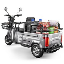 전기트럭 오토바이 자동차 밭일 삼륜 농사 운반, 110마일 800W  60V20AH 파란색, 48V